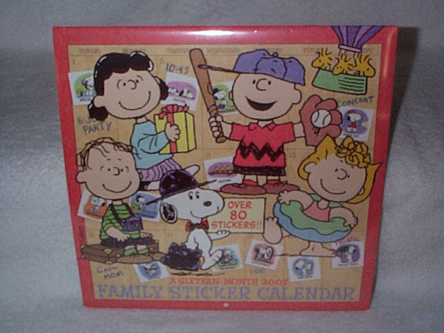 Snoopy / Peanuts Gang Calendars