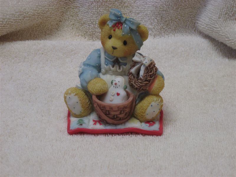 CHERISHED TEDDIE "GINGERBREAD BEAR" 352748 NEW & MINT IN BOX  DATED 1998 
